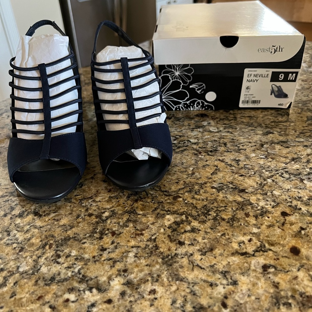 East 5th Blue Shoes